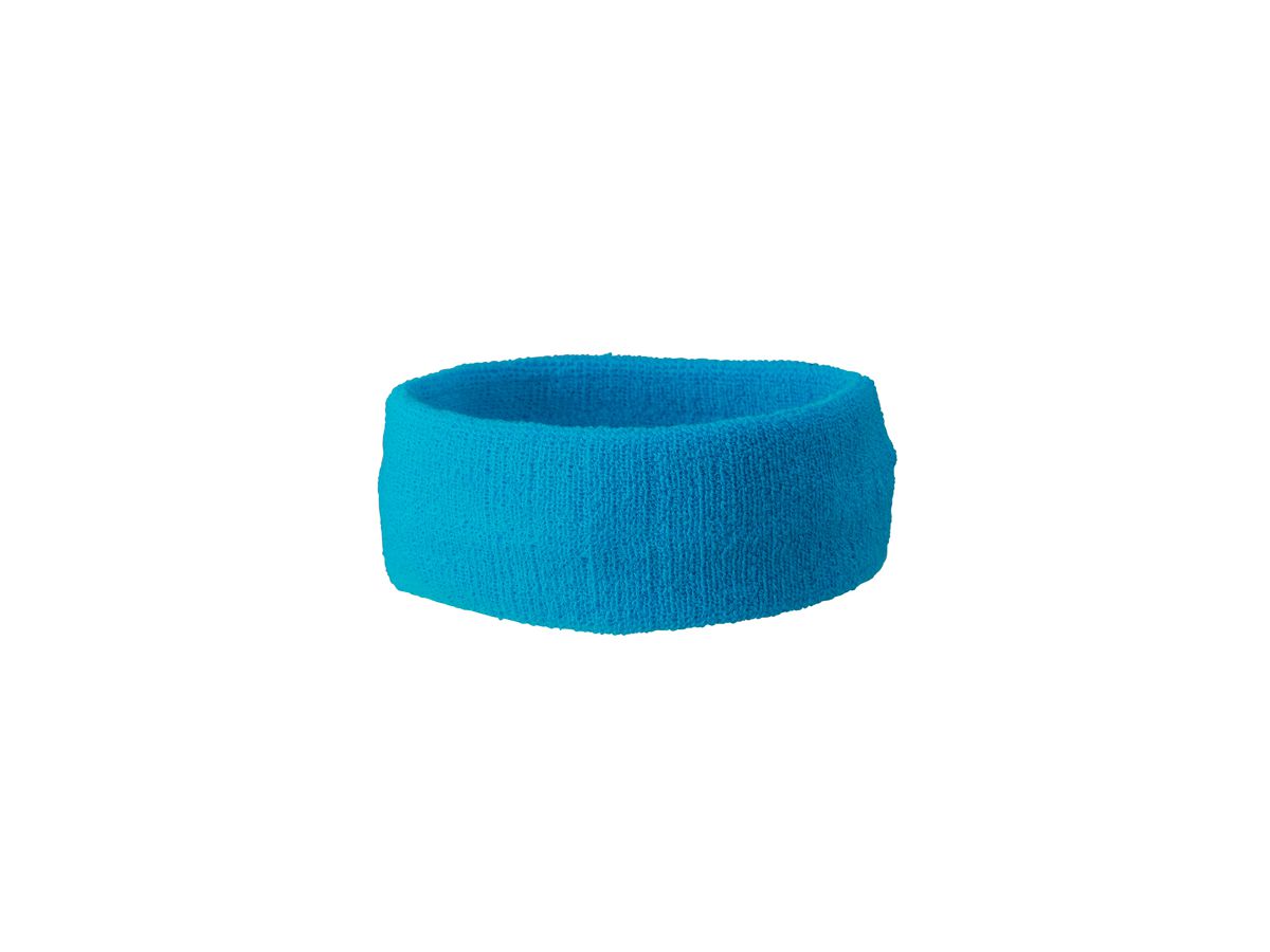mb Terry Headband MB042 80%BW/20%EL, turquoise, Größe one size