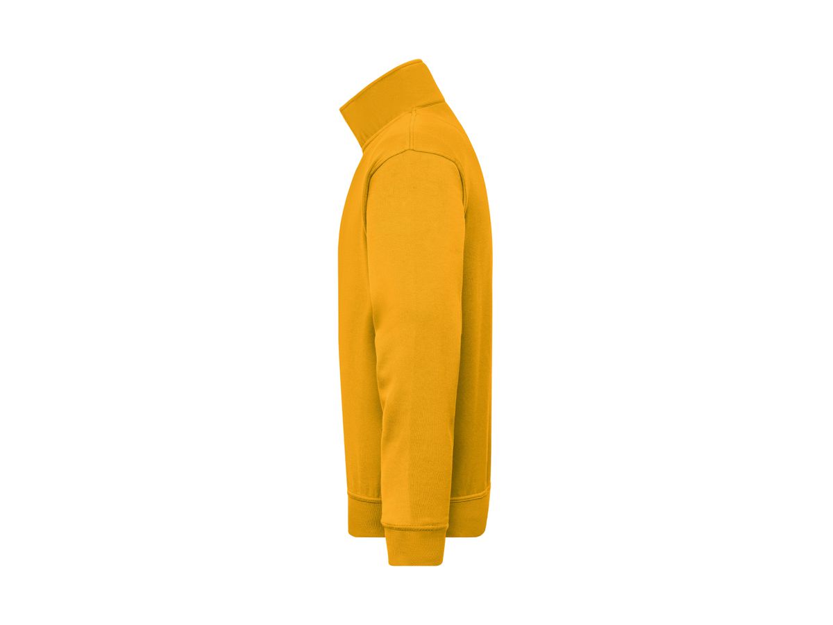 JN Workwear Half Zip Sweat JN831 70%BW/30%PES, gold-yellow, Größe XL