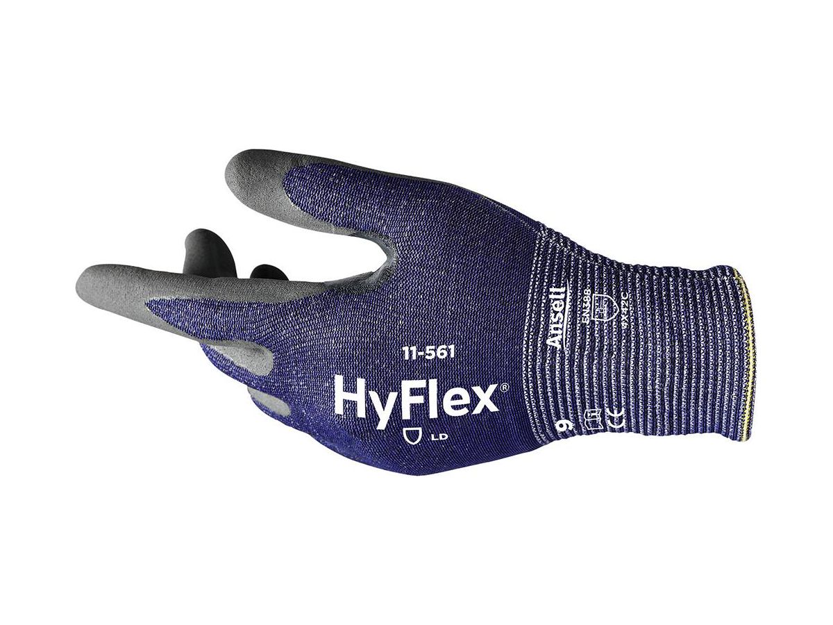 ANSELL Schnittsc.handschuh HyFlex 11-561 Größe 9