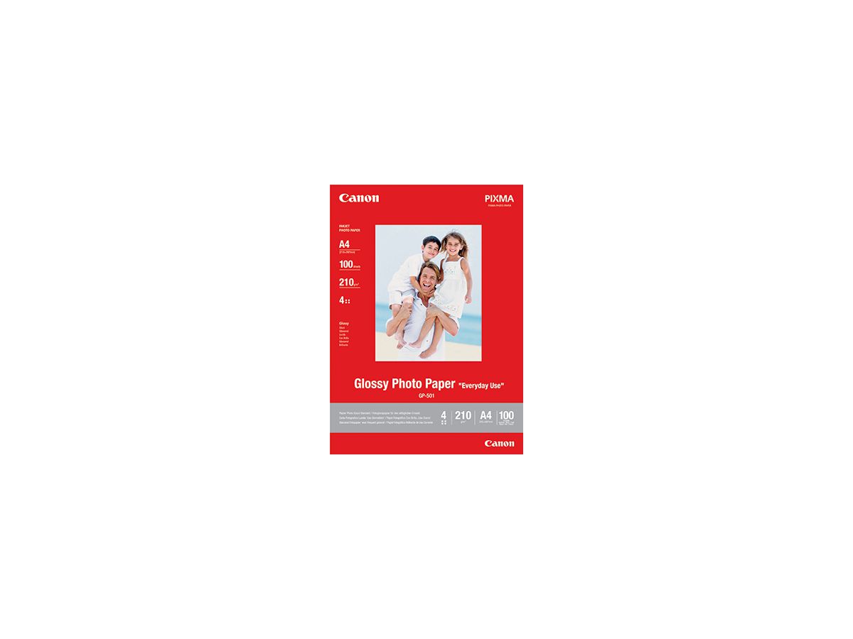 Canon Fotopapier GP501 0775B001 DIN A4 170g weiß 100 Bl./Pack.