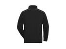 JN Sweatshirt mit Stehkragen JN895 black, Größe M