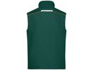 JN Workwear Vest - COLOR - JN850 dark-green/orange, Größe 5XL