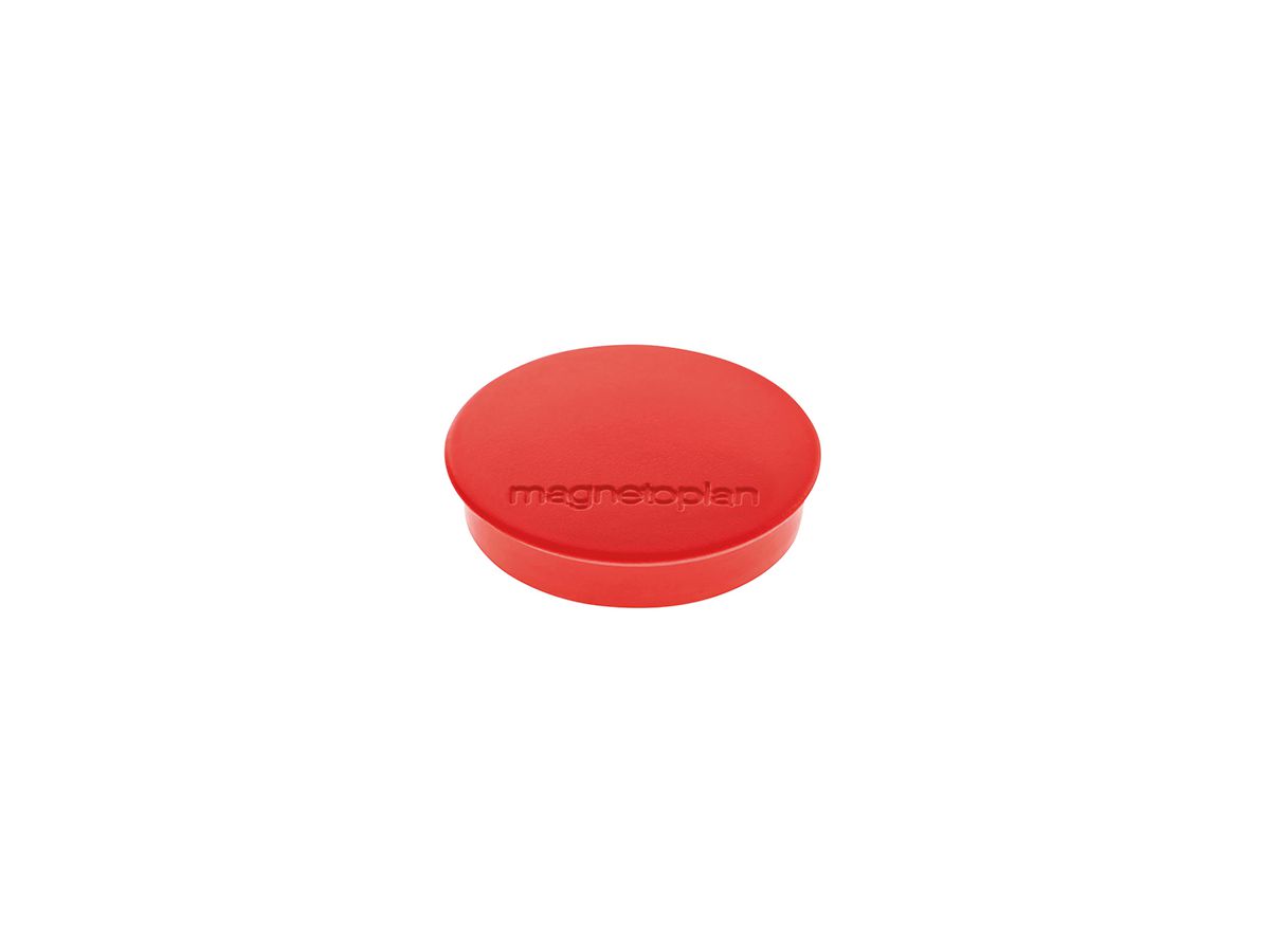 Magnet D=30mm VE=10 Haftkraft 700 g rot
