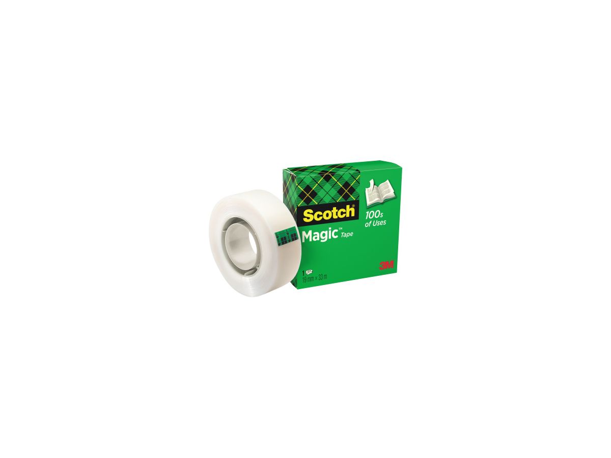 Scotch Klebefilm Magic TM 810 M8101933 19mmx33m glasklar