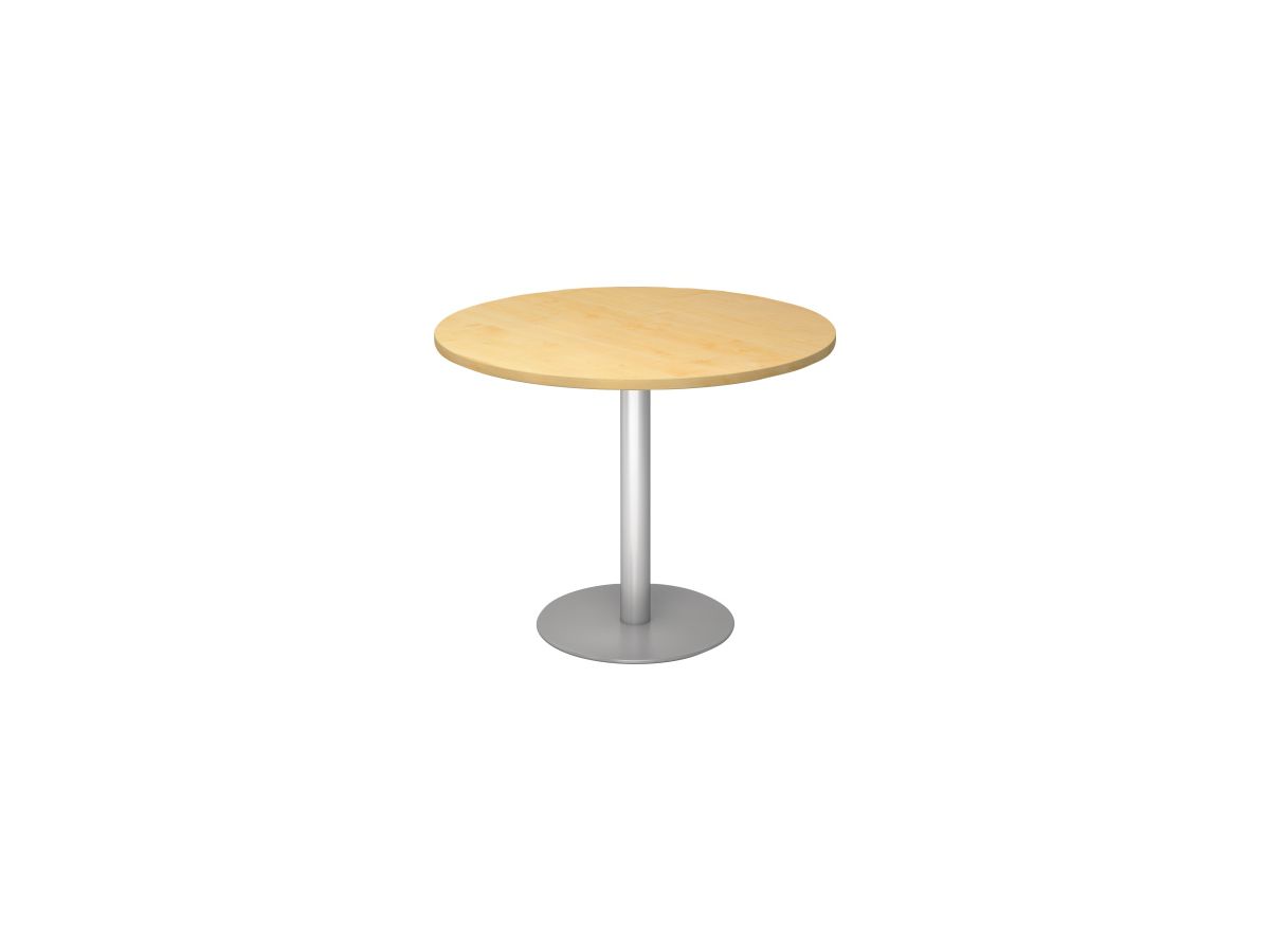 Besuchertisch Eiche/Chrom