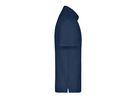 JN Polo-Piqué Pocket JN026 60%BW/40%PES, navy, Größe S