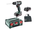 METABO Akku-Bohrschrauber BS 18 L BL 2x Akku 18 V/2,0 Ah, SC 30, Koffer