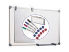 Whiteboard Komplett-Set H 900 x B 1200 mm