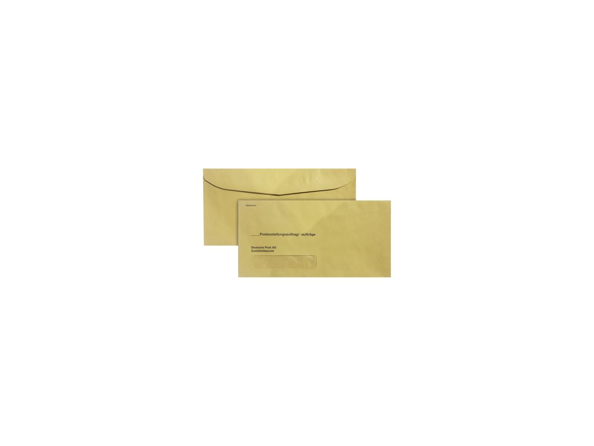 RNK Zustellungsumschlag 2050 23,5x12cm außen mF