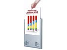 Paperflow Prospektständer 4066X4.35 DIN A4 aluminium 4 St./Pack.