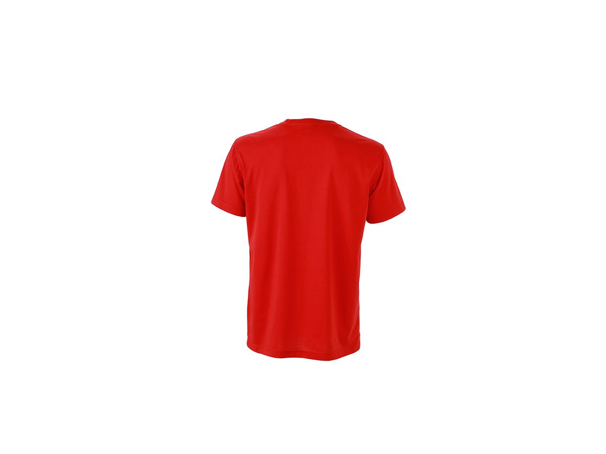 JN Men's Workwear T-Shirt JN838 50%BW/50%PES, red, Größe 6XL