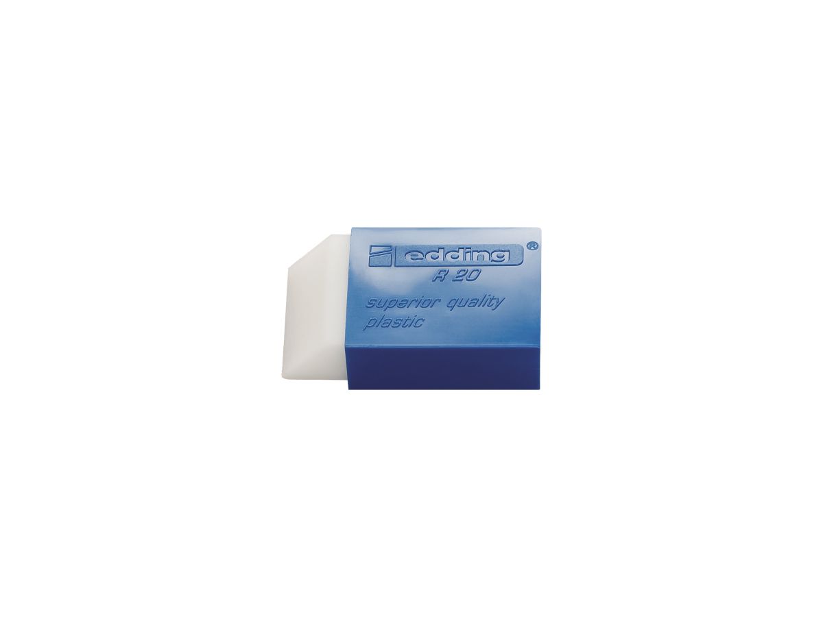 edding Radierer R 20 4-R20 Kunststoff transparent