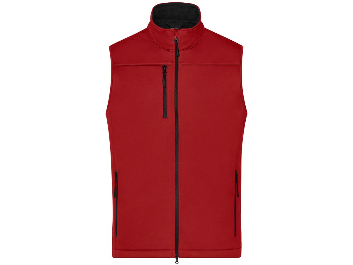 JN Men's Softshell Vest JN1170 red Gr. L