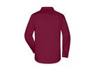 JN Herren Business Shirt JN642 wine, Größe M