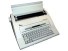 TWEN Schreibmaschine T 180DS Plus 583 mit Display portable weiß