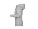 JN Ladies' Zip Hoody 8025 grey-heather, Größe M