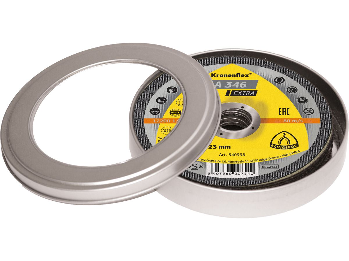 KLINGSPOR A 346 EX Trennscheiben 125 x 1,6 x 22,23 mm gerade 8er Pack