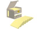 Post-it Haftnotiz Recycling Notes 6541B 76x76mm gelb 6 St./Pack.