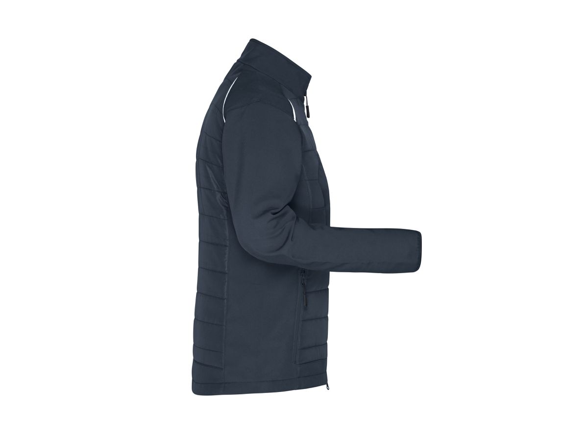 JN Ladies' Hybrid Jacket JN1819 carbon/carbon Gr. XS