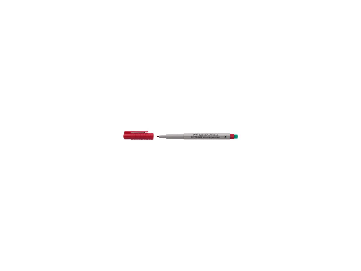 Faber Castell Folienschreiber MULTIMARK 152621 1mm rot