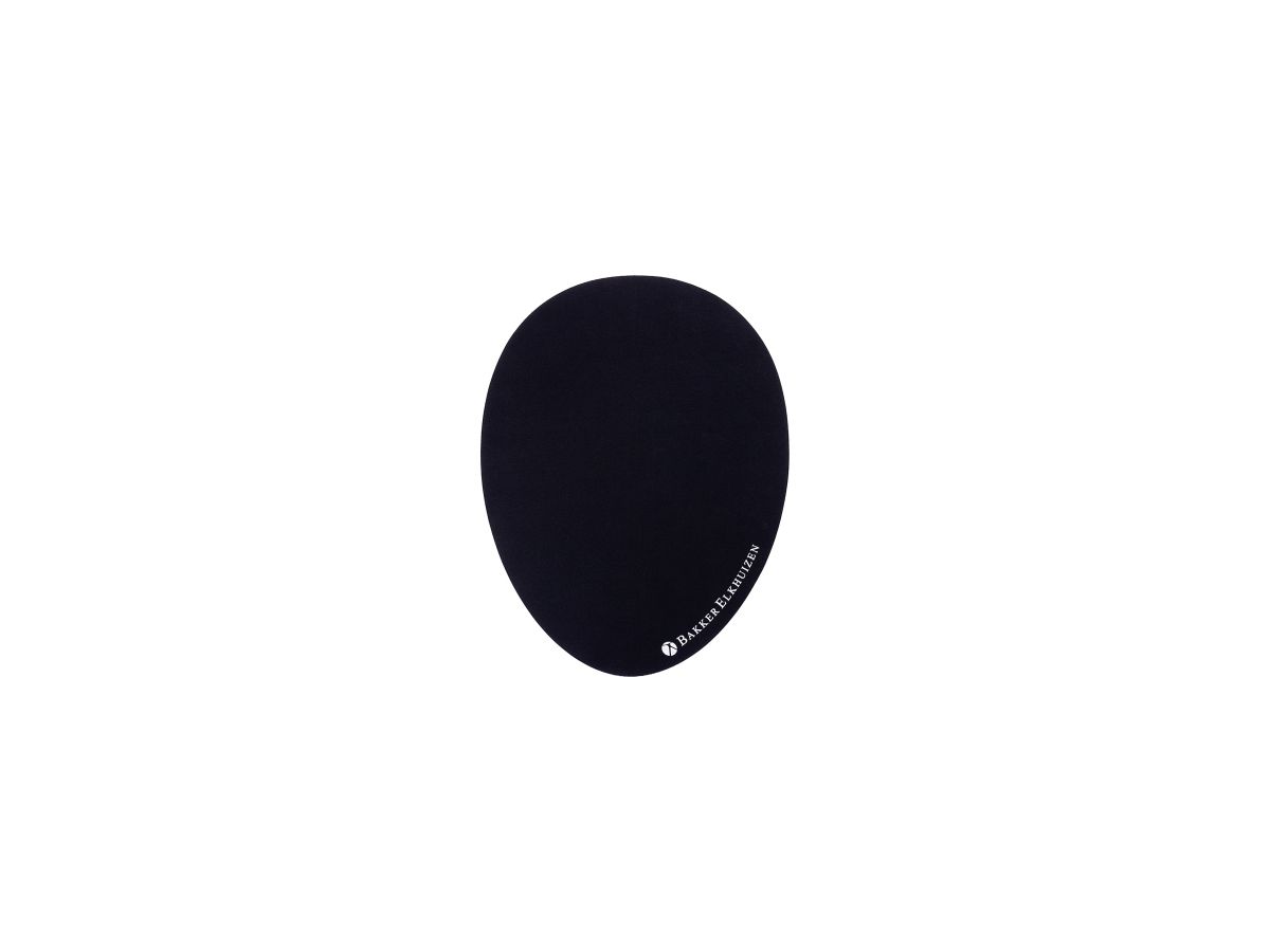 BakkerElkhuizen Mausepad Egg Ergo BNEEMP Gummi schwarz