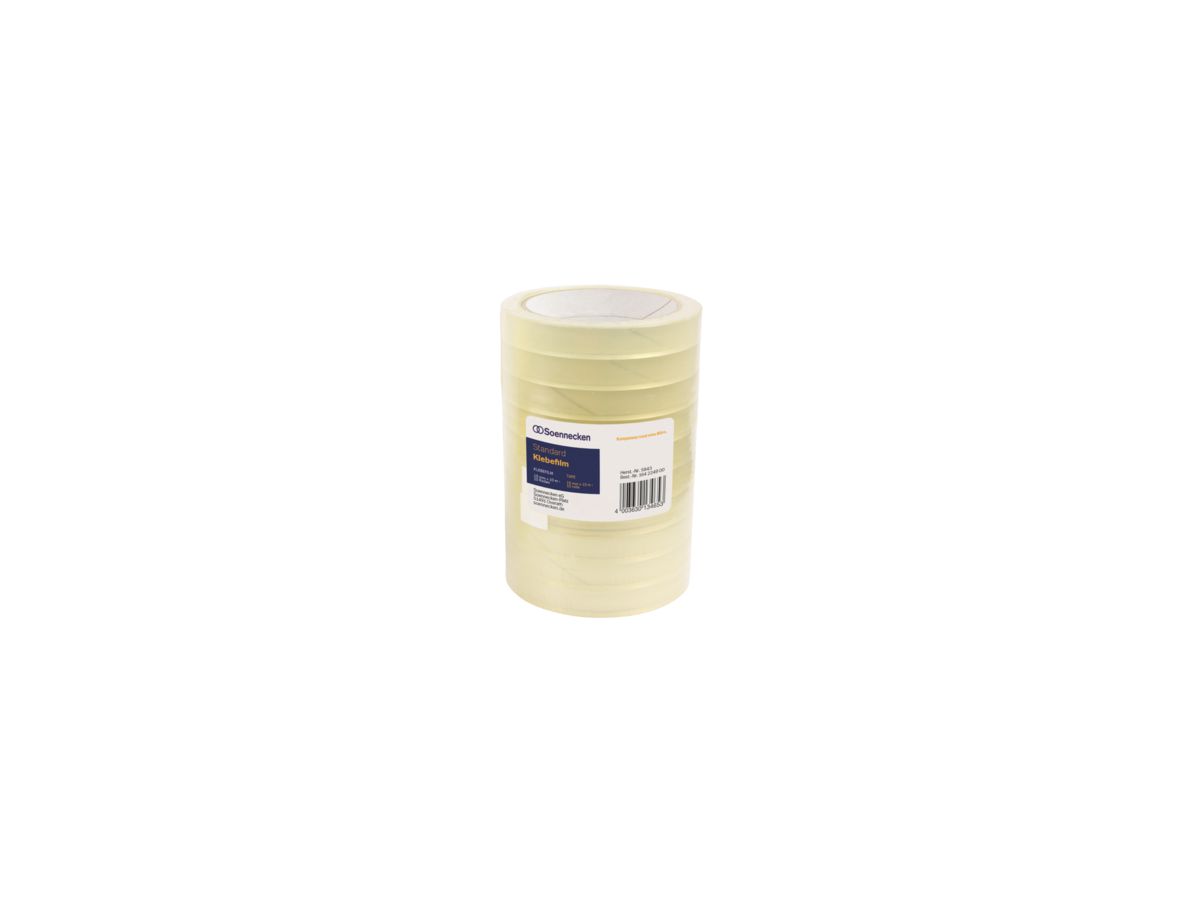 Soennecken Klebefilm 5845 15mmx66m transparent 10 St./Pack.