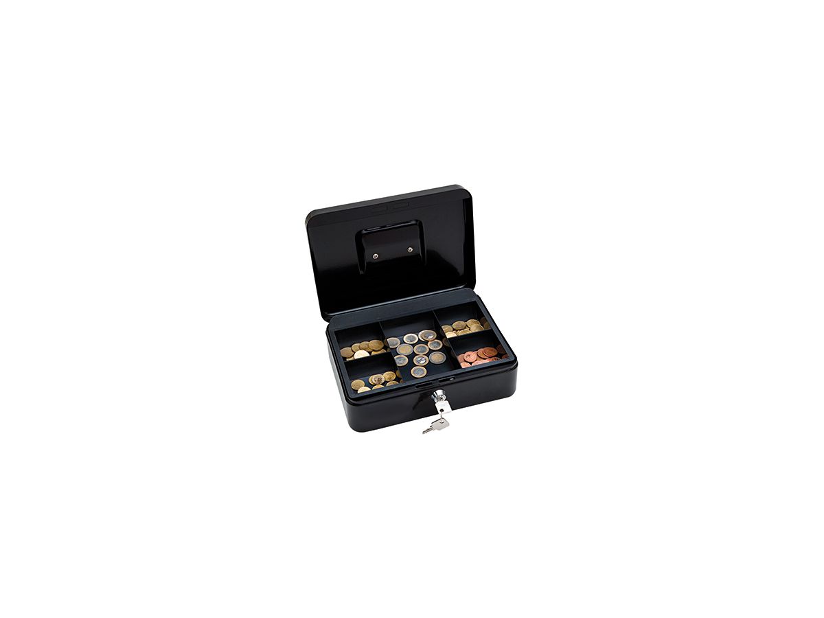 WEDO Geldkassette 145321X 25x18x9cm Größe 3 schwarz