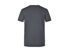 JN Mens Workwear T-Shirt JN838 50%BW/50%PES, carbon, Größe L