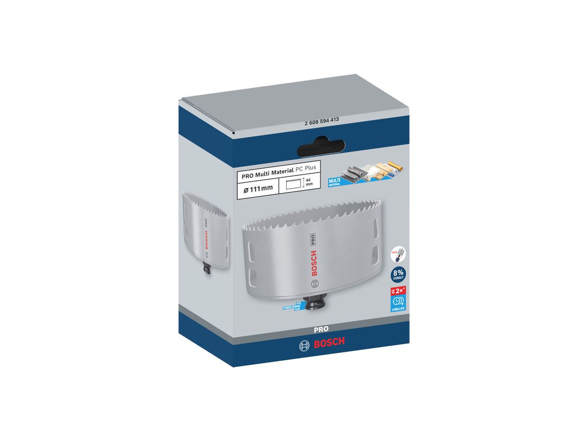 BOSCH PRO Lochsäge Multi Material 111 mm