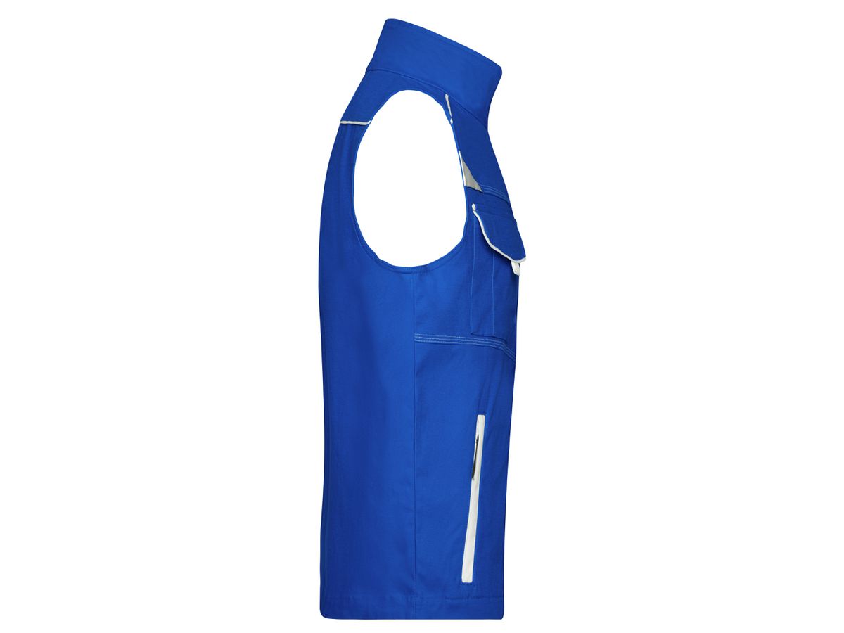 JN Workwear Vest - COLOR - JN850 royal/white, Größe S