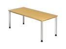 Hammerbacher Schreibtisch VHS19/6/S 180x80cm buche