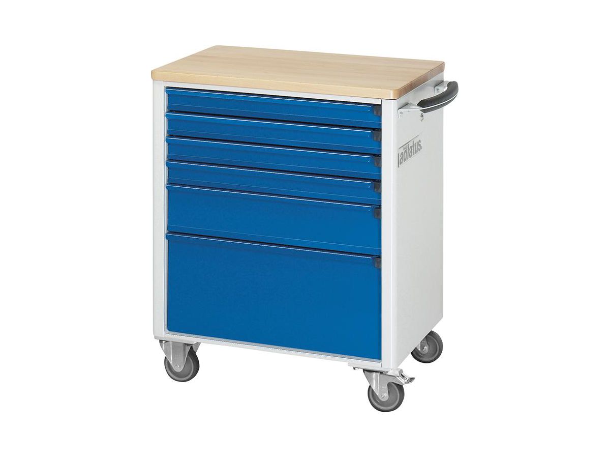 Werkstattwagen B700T520BP 6SL grau/blau