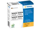 HERMA Nummern Etikett 4837 15x22mm schwarz 1.000 St./Pack.