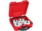 MILWAUKEE Lochsägen Bi-Metall Set 17-tlg 20 - 76 mm, Adapter, Leichtwelle, Bohrer