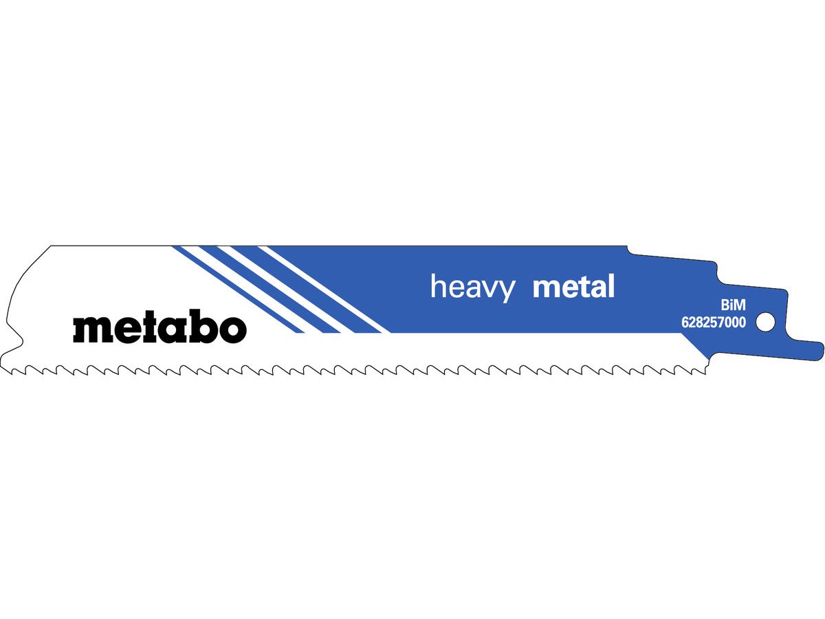 METABO Säbelsägeblatt Heavy Metal BIM 150/2.5+3.2 mmS926CHF VE 5