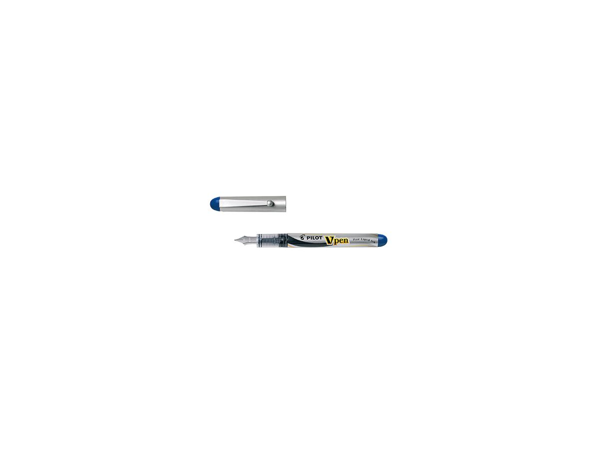 PILOT Füllfederhalter V-Pen 1132003 0,4mm blau