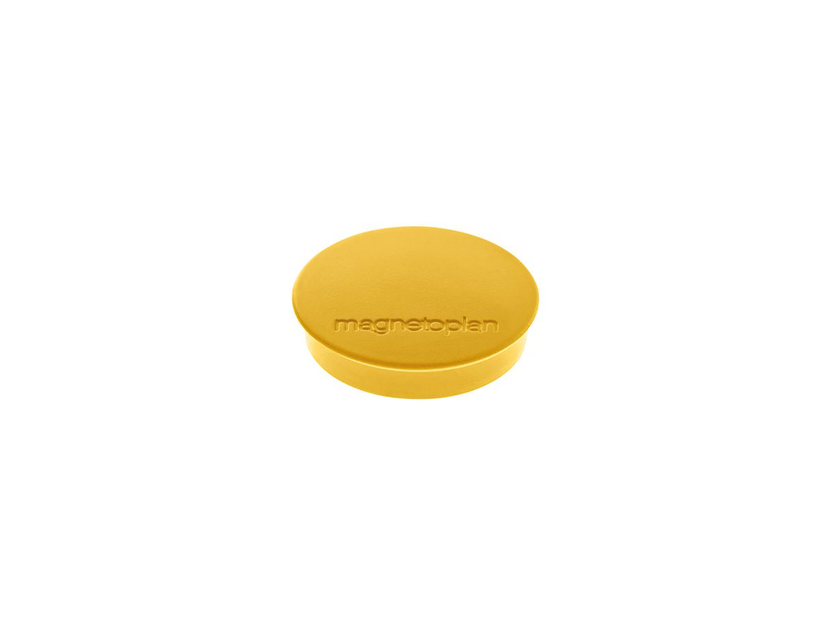 Magnet D=30mm VE=10 Haftkraft 700 g gelb