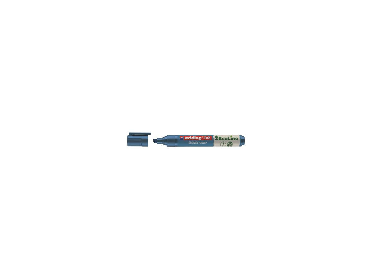 edding Flipchartmarker 32 EcoLine 4-32003 1-5mm Keilspitze blau