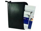 Soennecken Schreibmappe Dortmund 5165 Leder schwarz