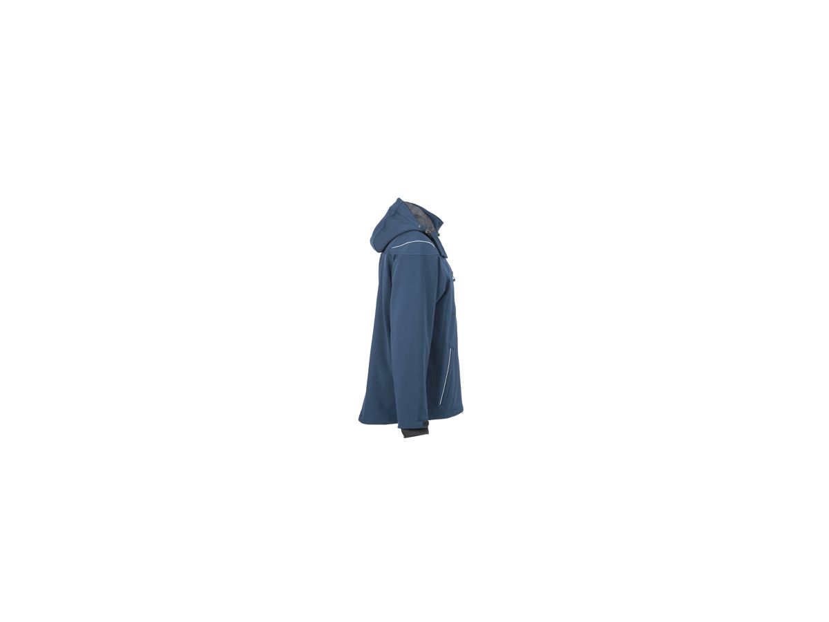 JN Mens Winter Softshell Jacket JN1000 95%PES/5%EL, navy, Größe L