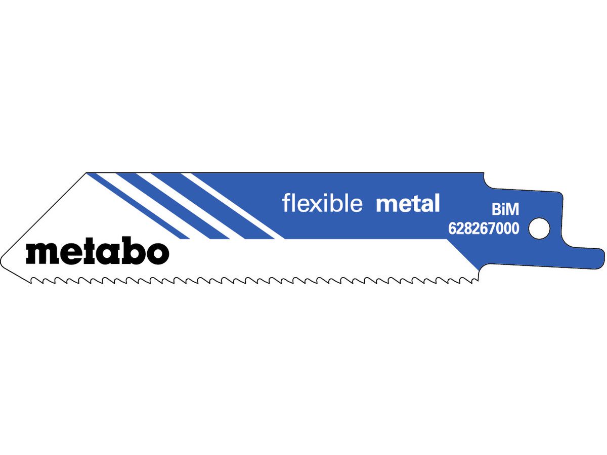 METABO Säbelsägeblatt Flexible Metal BIM 100/1.8 mm /14T S522BF VE 5