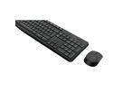 Logitech Tastatur-Maus-Set MK235 920-007905 grau 2 St/Pack.