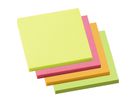 Soennecken Haftnotiz 5836 75x75mm neonfarben 4x100Blatt 4 St./Pack.