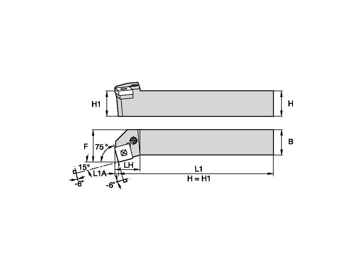 KENNAMETAL PSKNR3232P19 P DREHKLEMMHALTER 32,0MM X 170,0MM