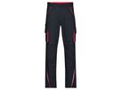 JN847 Workwear Pants-Level 2 carbon/red Gr. 52