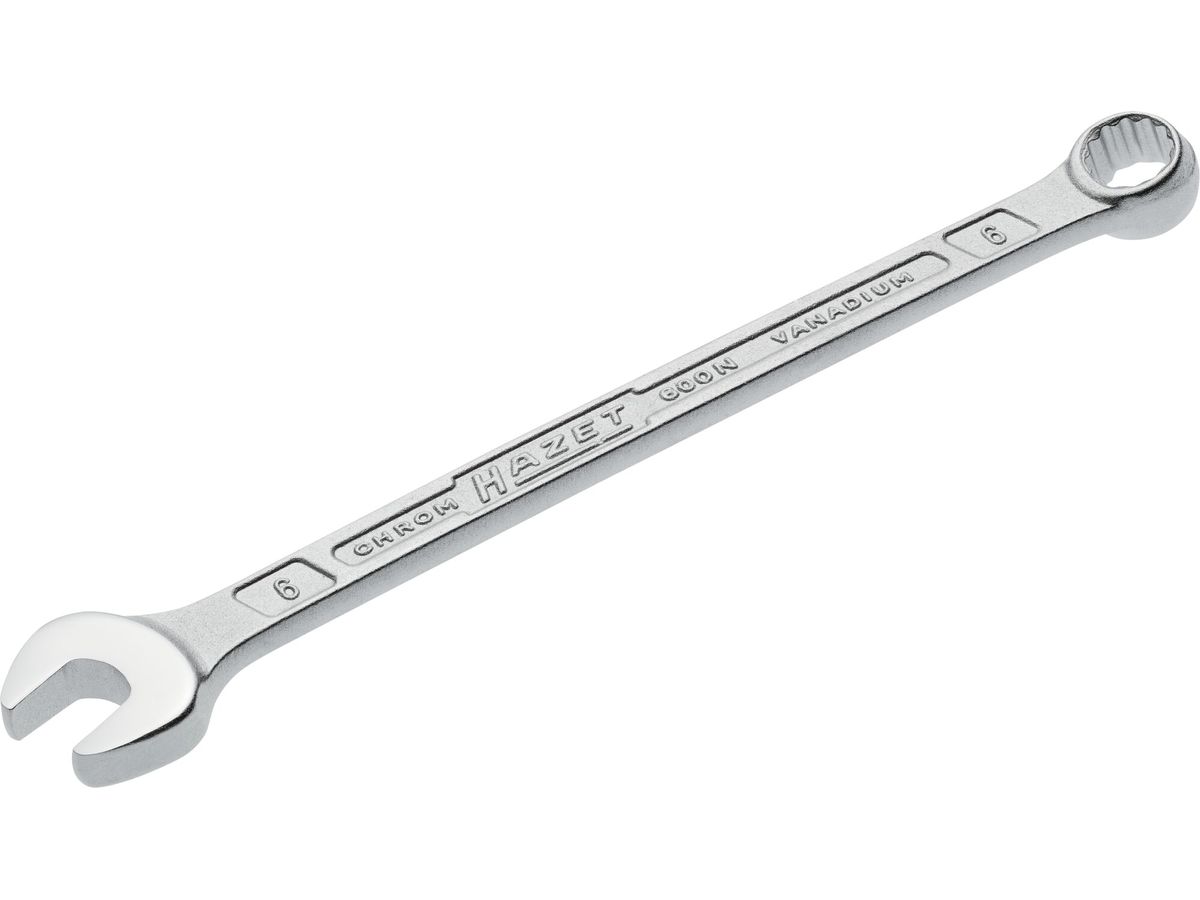 Comb. wrench DIN3113A 6 mm Hazet
