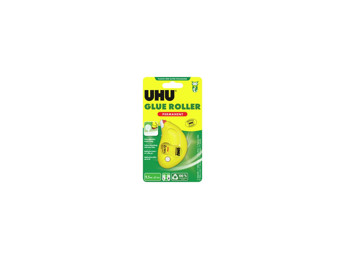 UHU Kleberoller Dry&Clean 50465 perm. Einweg