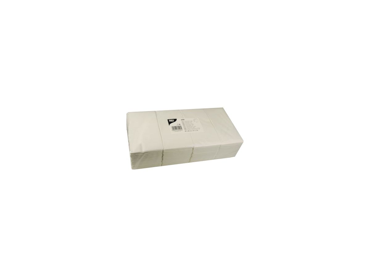 PAPSTAR Serviette 82553 40x40cm 1/8 Falz 2lagig weiß 250 St./Pack.