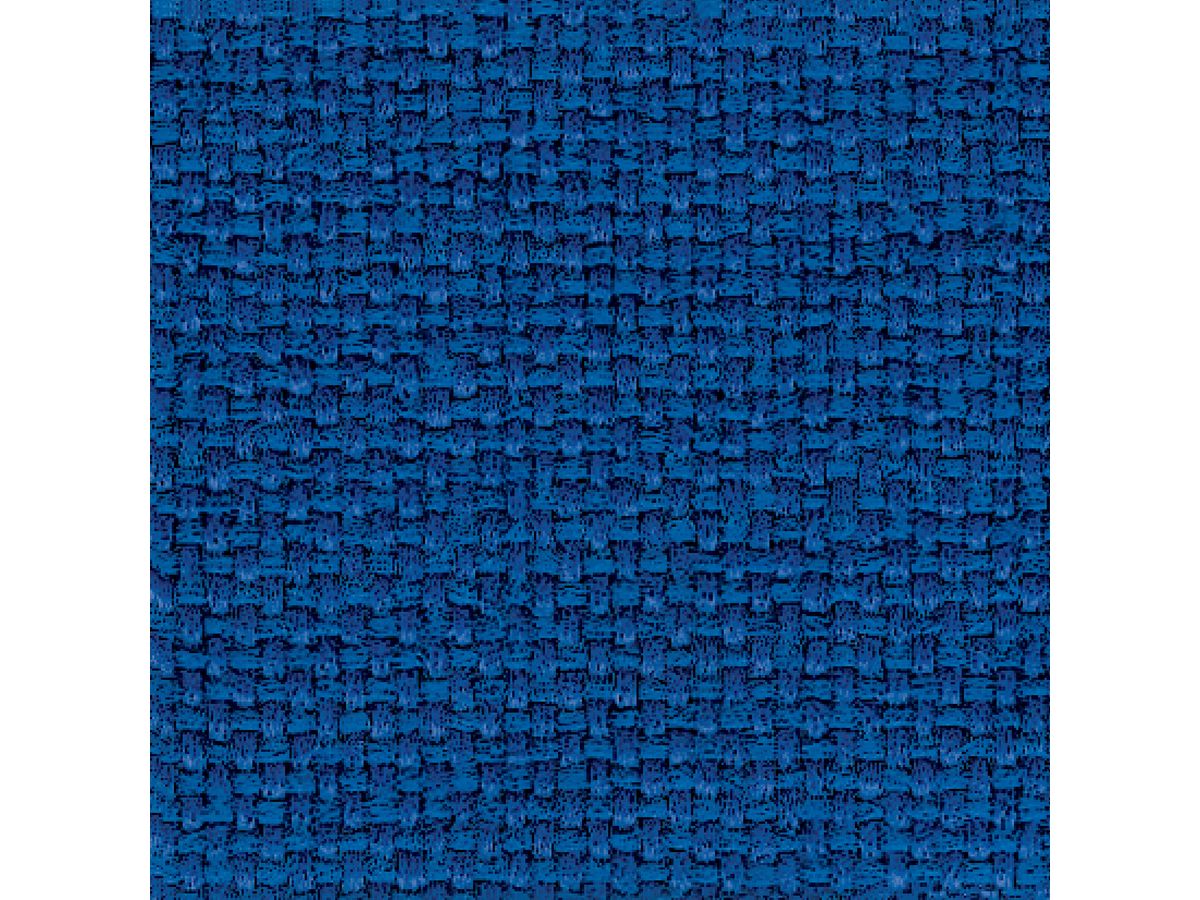 Metallstuhl dunkelblau