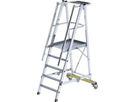 Plattformleiter alu 6 Stufen klappbar